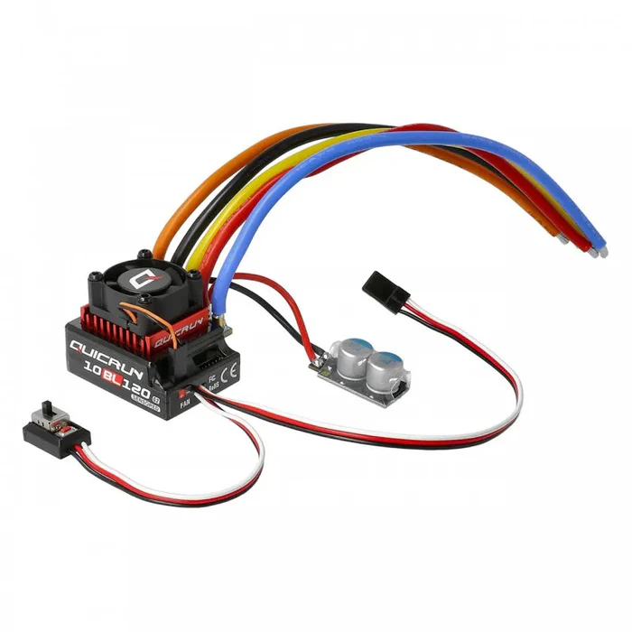 Hobbywing QuicRun 120A ESC Sensored 2-4S Car 1/10 - Image 2