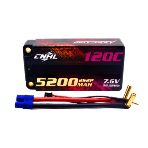 5200mAh 7.6V 2S 120C HV Shorty Hard Case Lipo Battery (Copy)