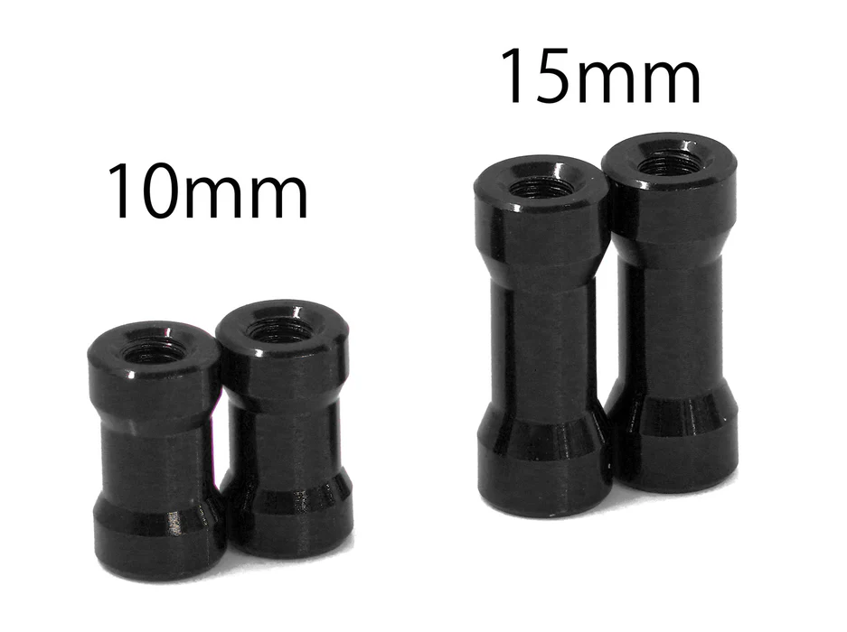 Wrap-up Next - M3 Aluminum Post 15mm (black/2pcs)