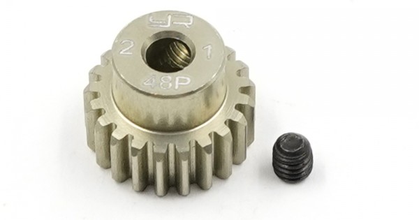 Yeah Racing - Universal 1/10 540 motor pinion - 48dp - 21T teeth