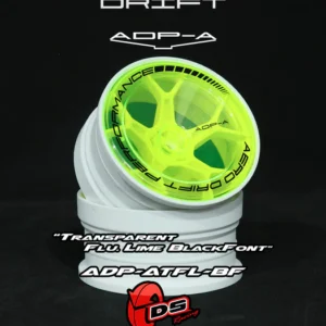 DS Racing - Aero performance drift cover for drift element - Sloped - Fluorescent Green