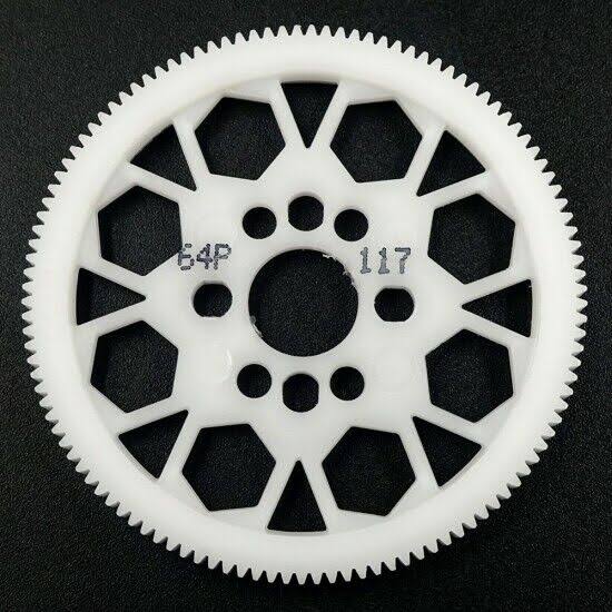 Yeah Racing - Universal spur gear 1/10 - 64dp - 117T Teeth