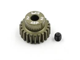 Yeah Racing - Universal 1/10 540 motor pinion - 48dp - 22T Teeth