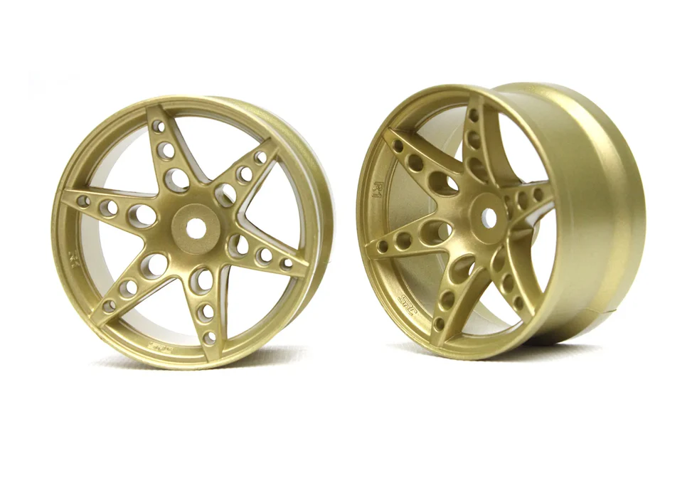 Sideways RC - R1 Wheels +6mm offset - Gold