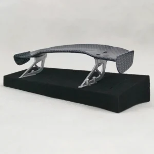 1/10 Scale RC Car Plastic Carbon Fiber Pattern Rear Wing Spoiler Drift On Roade Touring Model Hobby