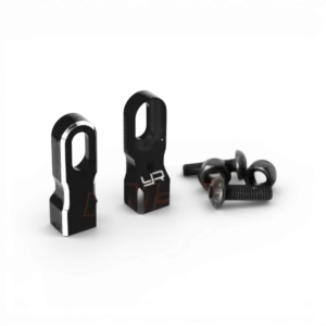 Yeah Racing - Universal servo mounts - Black Aluminum
