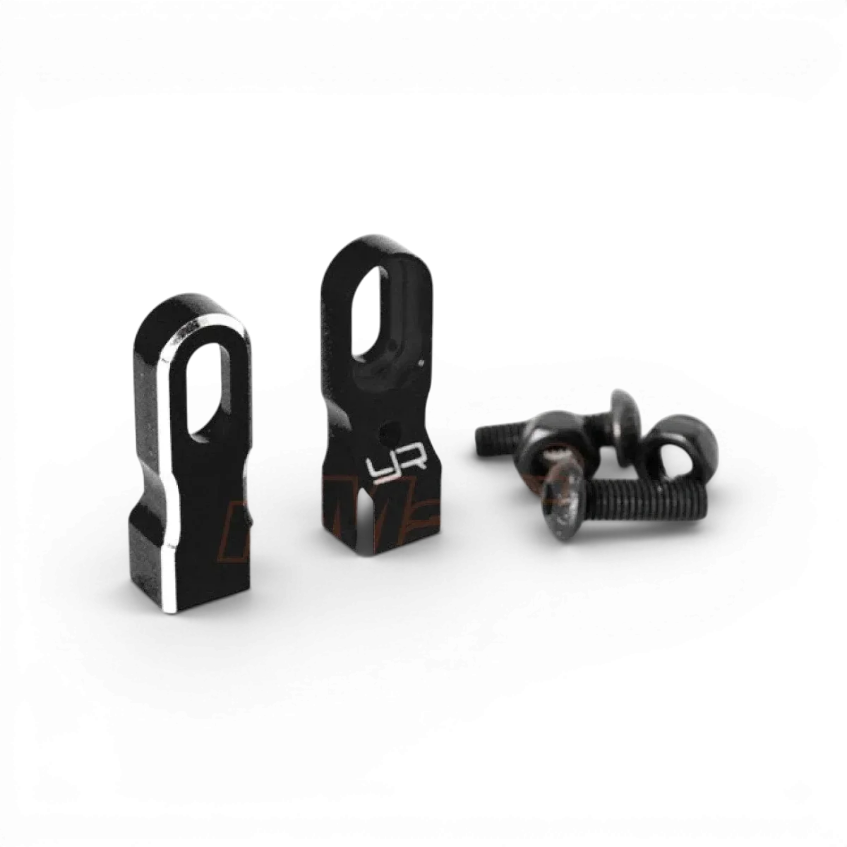 Yeah Racing - Universal servo mounts - Black Aluminum