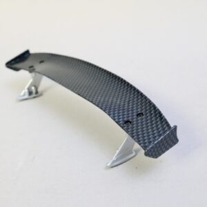 1/10 Scale RC Car Plastic Carbon Fiber Pattern Rear Wing Spoiler Drift On Roade Touring Model Hobby