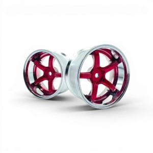 LAB - WORK EMOTION T5R OFFSET 8 Chrome/Candy Red